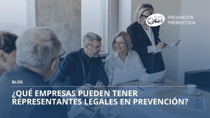 qué empresas pueden tener representantes legales en materia de prevención
