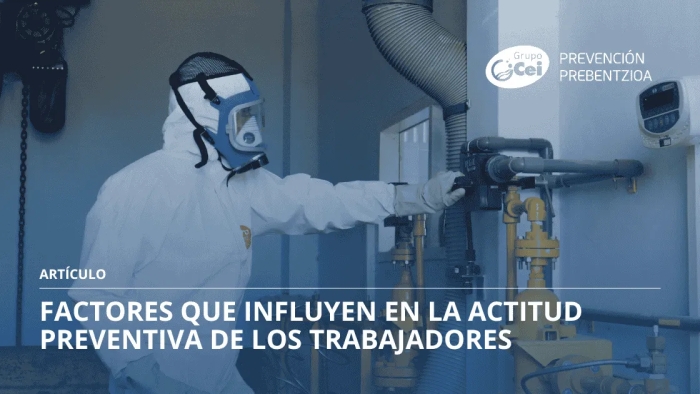 factores que influyen en la actitud preventiva de los trabajadores
